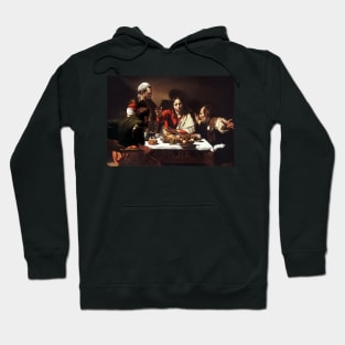 Supper at Emmaus - Michelangelo Merisi da Caravaggio Hoodie